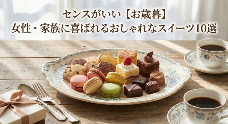 センスがいい【お歳暮】女性・家族に喜ばれるおしゃれなスイーツ10選